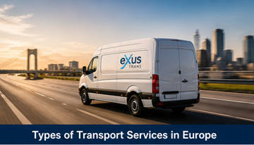 Različite vrste transportnih usluga u Europi, uključujući express dostavna vozila i logističke operacije punog kamionskog utovara
